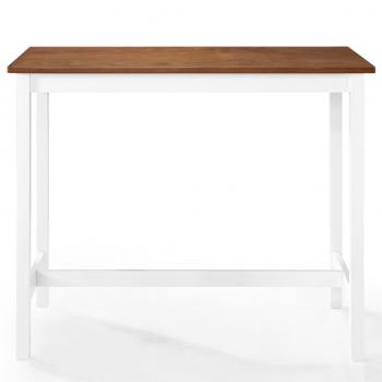 Bartisch Massivholz 108x60x91 cm