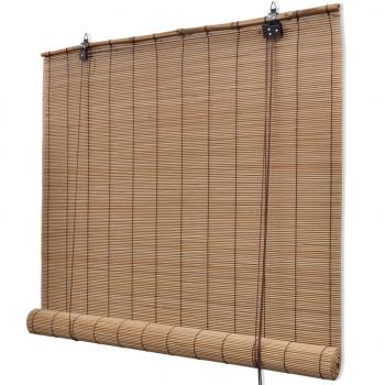 Bambusrollo 100x220 cm Braun