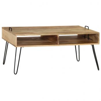 Couchtisch Massivholz Mango 100x60x45 cm