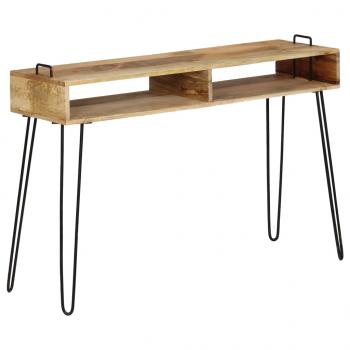 ARDEBO.de - Konsolentisch Mangoholz Massiv 115 x 35 x 76 cm