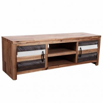 TV-Schrank Massivholz Akazie 120x35x40 cm