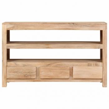 TV-Schrank Massivholz Akazie 90x30x55 cm Hellbraun