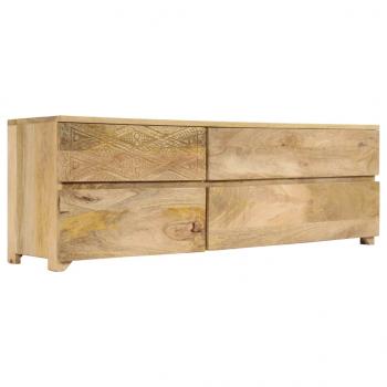 TV-Schrank Massivholz Mango 110x30x40 cm