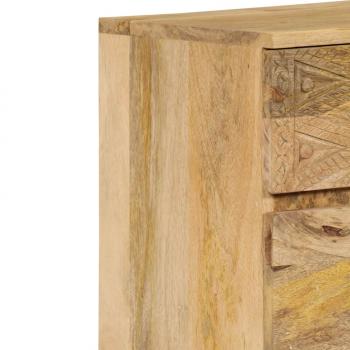 TV-Schrank Massivholz Mango 110x30x40 cm