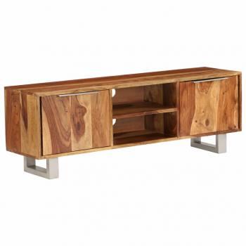 TV-Schrank Massivholz Palisander Honigbraun 118x30x40 cm