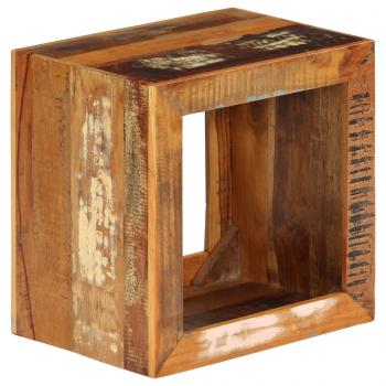 Hocker 40x30x40 cm Altholz Massiv