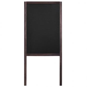 Tafel Kundenstopper Doppelseitig Zedernholz Freistehend 40×60cm