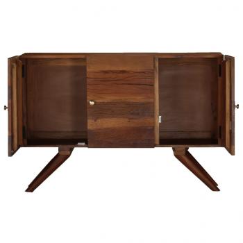 Sideboard Altholz Massiv Braun 110x30x75 cm