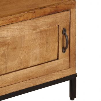  TV-Schrank Mangoholz Massiv 140 x 30 x 40 cm 