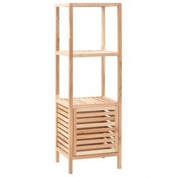 ARDEBO.de - Badezimmerschrank Massivholz Walnuss 39,5x35,5x123 cm