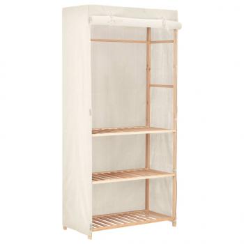 ARDEBO.de - Kleiderschrank mit 3 Ebenen 79 x 40 x 170 cm