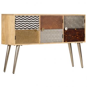 ARDEBO.de - Sideboard 120 x 30 x 75 cm Massivholz Mango