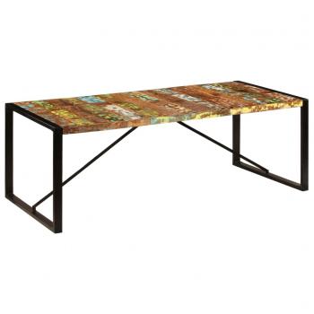 ARDEBO.de - Esstisch 220x100x75 cm Altholz Massiv