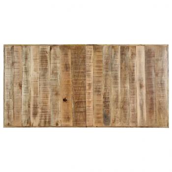 Esstisch 140 x 70 x 75 cm Massives Raues Mangoholz