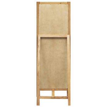 Standspiegel 48 x 46,5 x 150 cm Massivholz Eiche