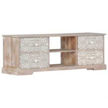 TV-Schrank 120x30x40 cm Massivholz Akazie