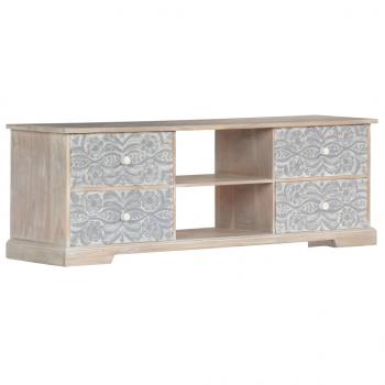 TV-Schrank 120x30x40 cm Massivholz Akazie