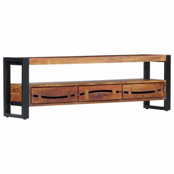 ARDEBO.de - TV-Schrank 140x30x45 cm Massivholz Akazie