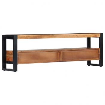 TV-Schrank 140x30x45 cm Massivholz Akazie