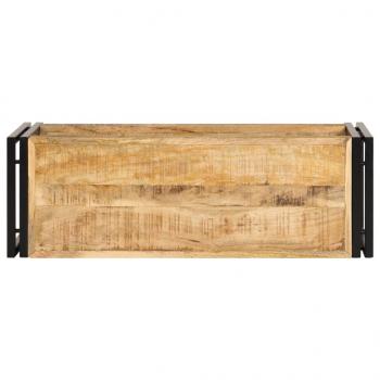 TV-Schrank 90 x 30 x 40 cm Mango-Massivholz