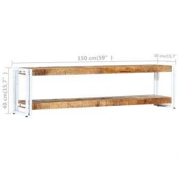 TV-Schrank 150 x 30 x 40 cm Massivholz Mango 