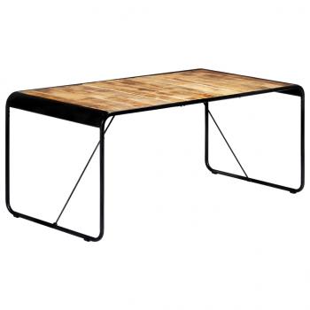 ARDEBO.de - Esstisch 180 x 90 x 76 cm Raues Mango-Massivholz