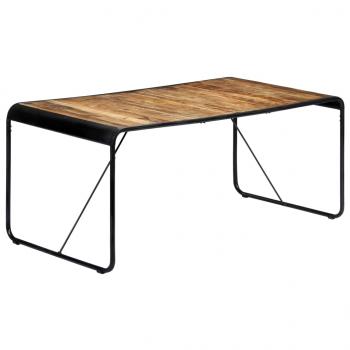 Esstisch 180 x 90 x 76 cm Raues Mango-Massivholz