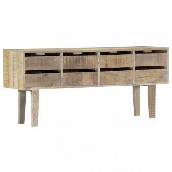 ARDEBO.de - Sideboard 140×30×60 cm Massivholz Mango