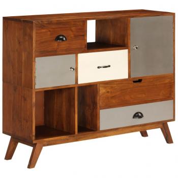 Sideboard 115 x 35 x 86 cm Akazienholz Massiv