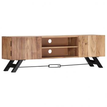 TV-Schrank 140 x 30 x 45 cm Massivholz Akazie