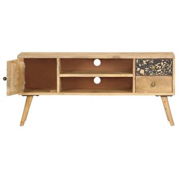 TV-Schrank 100 x 30 x 45 cm Massivholz Mango