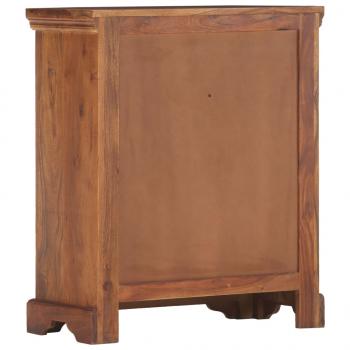 Sideboard 63 x 30 x 75 cm Akazienholz Massiv