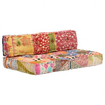 Pouf Patchwork Stoff