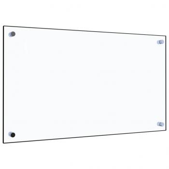 ARDEBO.de - Küchenrückwand Transparent 70×40 cm Hartglas