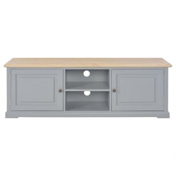 TV-Schrank Grau 120×30×40 cm Holz