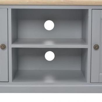 TV-Schrank Grau 120×30×40 cm Holz