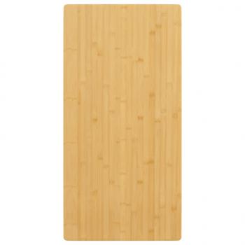 ARDEBO.de - Tischplatte 40x80x2,5 cm Bambus