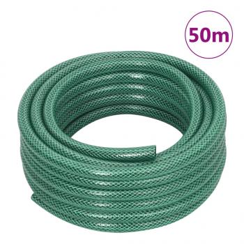 Gartenschlauch mit Kupplung-Set Grün 0,5" 50 m PVC