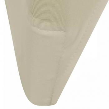 Stretch-Stuhlhussen 100 Stk. Creme