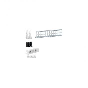 ARDEBO.de Hager UM00M4 Multimedia Kit,mit 3xSteckdose,Patch-Panel RJ45, Geräte- u. Kabelhalter