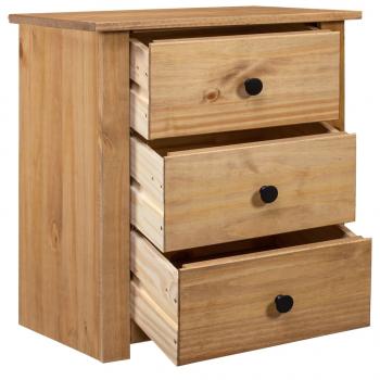 Nachtschrank 46x40x57 cm Kiefernholz Panama