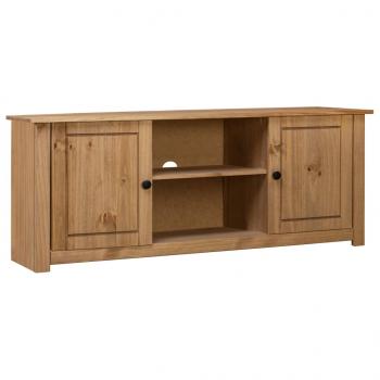 ARDEBO.de - TV-Schrank 120 x 40 x 50 cm Massivholz Panama-Kiefer