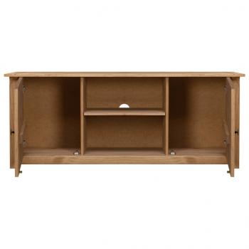 TV-Schrank 120 x 40 x 50 cm Massivholz Panama-Kiefer