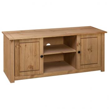 TV-Schrank 120 x 40 x 50 cm Massivholz Panama-Kiefer