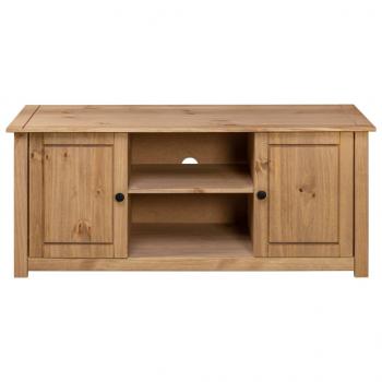 TV-Schrank 120 x 40 x 50 cm Massivholz Panama-Kiefer