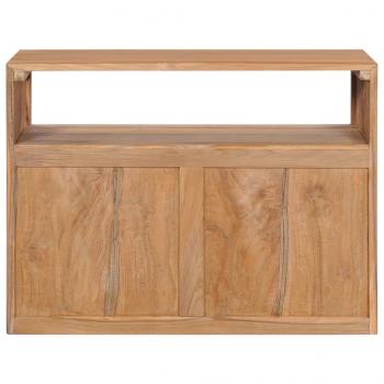 Sideboard 80x30x60 cm Massivholz Teak