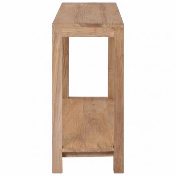 Konsolentisch 120x35x75 cm Teak Massivholz