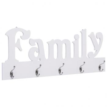 ARDEBO.de - Wandgarderobe FAMILY 74 x 29,5 cm