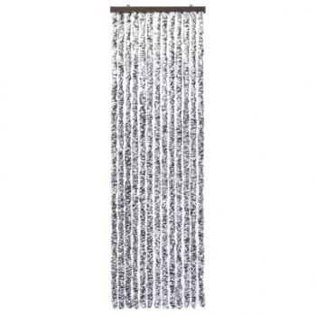 Insektenschutz-Vorhang Braun und Beige 56x185 cm Chenille