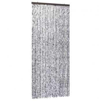 Insektenschutz-Vorhang Braun und Beige 100x220 cm Chenille